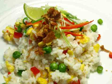 Khao pad thai oppskrift.