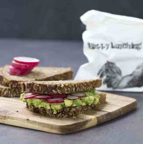 Vegetarsandwich enkel oppskrift.