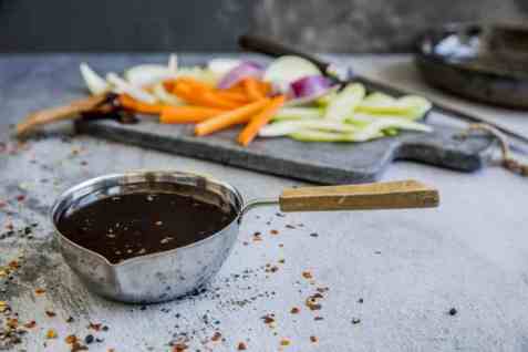 Woksaus med soya oppskrift.